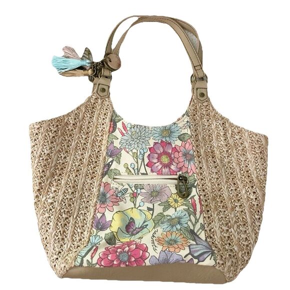 Sakroots Handbags - Sakroots The Sak Roma Shopper Shoulder Bag Large Purse Tote Boho Cottagecore Y2K